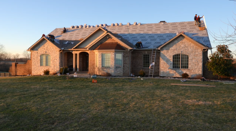 Roof repair by Ridgepoint Solutions