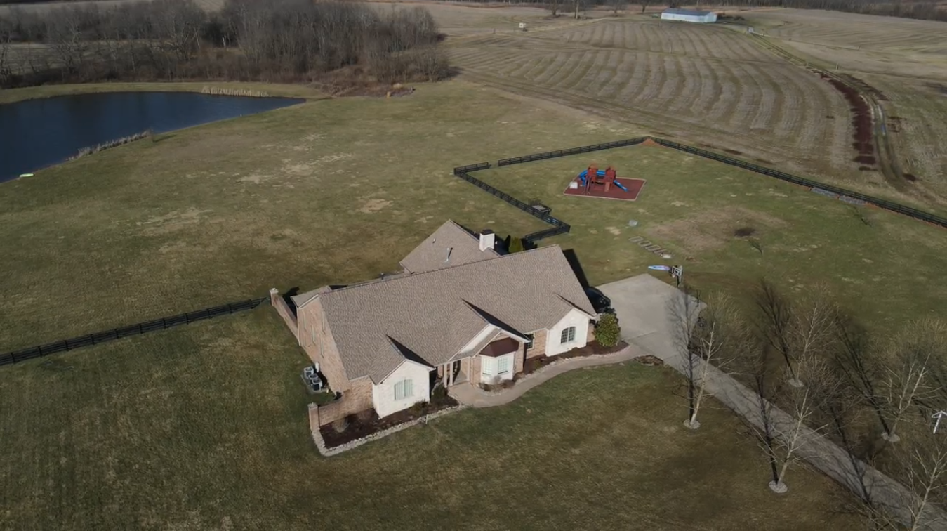 Residential roof by Ridgepoint Solutions in Central Kentucky